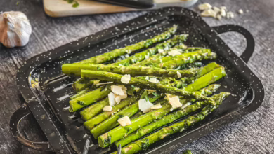 Grüner Spargel Vom Grill