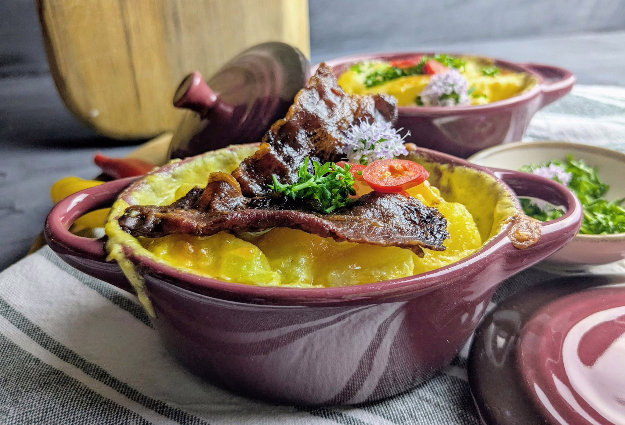 Spargelauflauf Mit Bacon