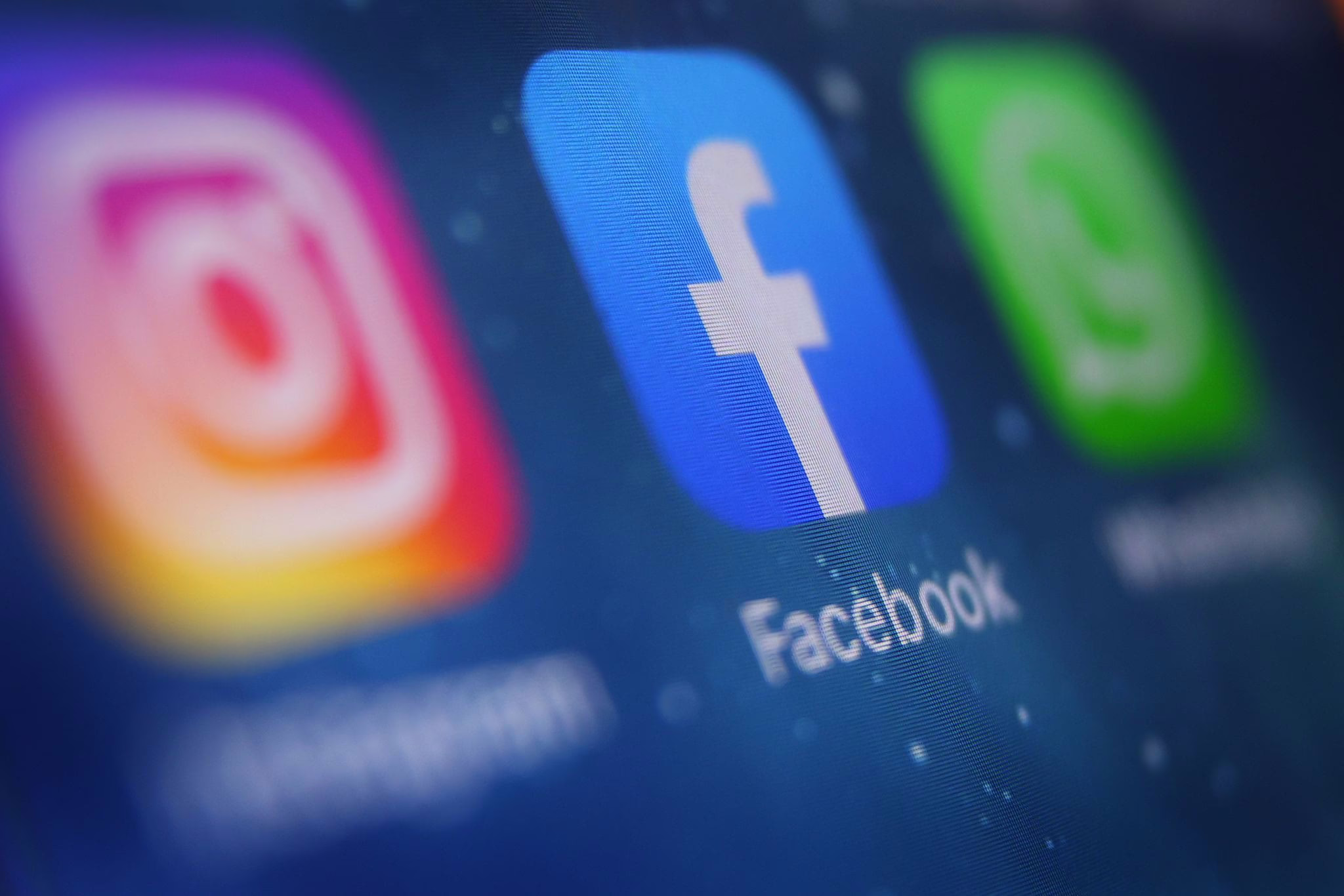 Meta Apps Auf Einem Smartphone