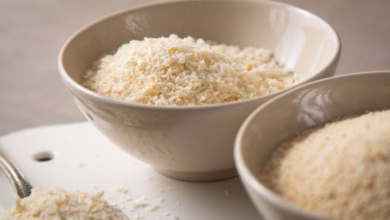 Pankomehl In Einer Schüssel