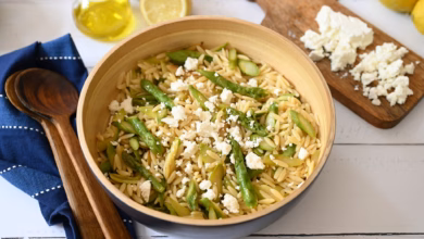 Mediterraner Nudelsalat