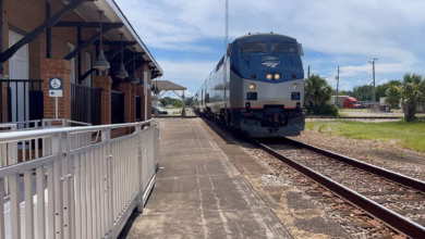 Amtrak In Gulfport, Mississippi