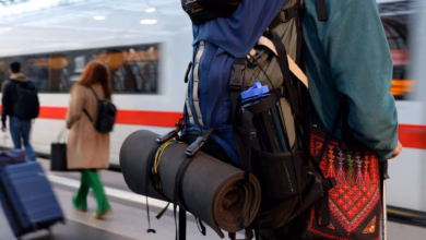 Reisende Am Hauptbahnhof