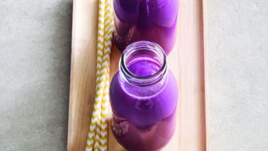 Rotkohl clementinen smoothie
