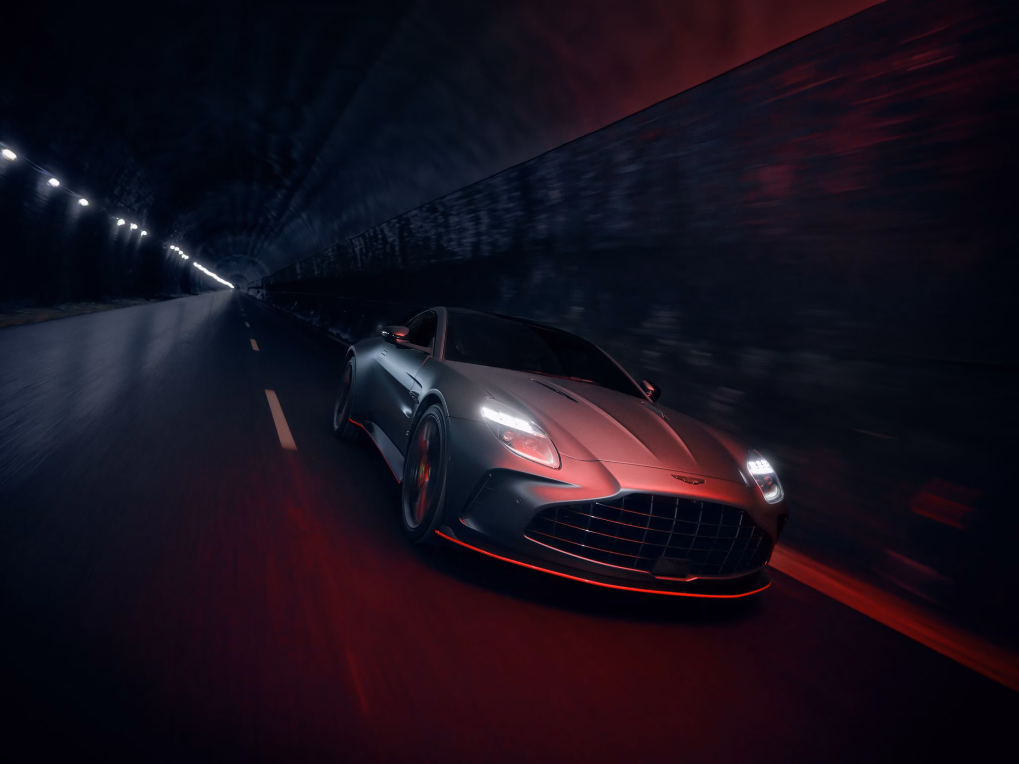 Fahransicht Aston Martin Vantage S