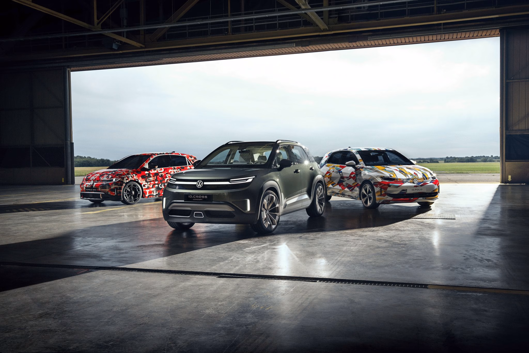 Neue volkswagen modelle (id.polo gti, id.cross, id.polo)