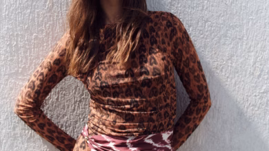 Seidenschal als gürtel