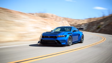 Fahransicht 2025 ford mustang gtd