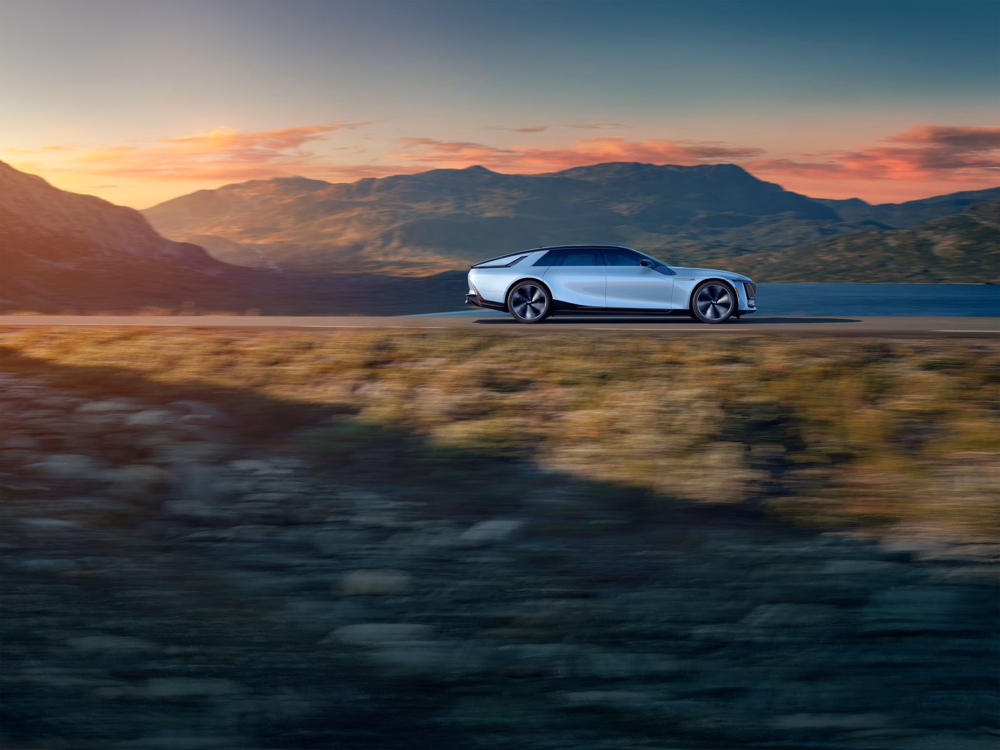 Fahrszene cadillac celestiq