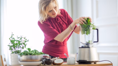 Zubereitung von smoothies