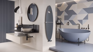 Designheizkörper im badezimmer