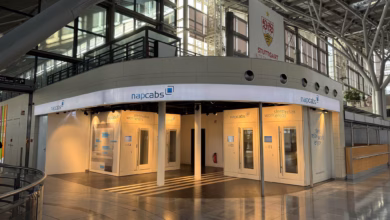 Schlafkabinen im flughafen stuttgart