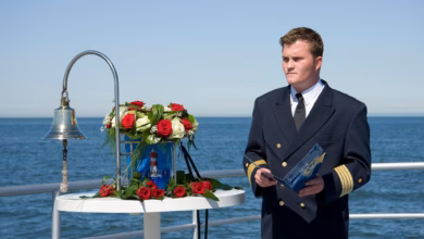 Trauerzeremonie auf der «horizont»