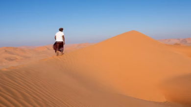 Unterwegs in der wüste rub al chali