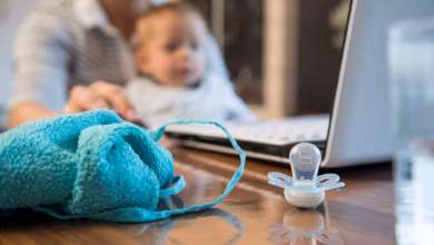 Homeoffice mit kleinkind