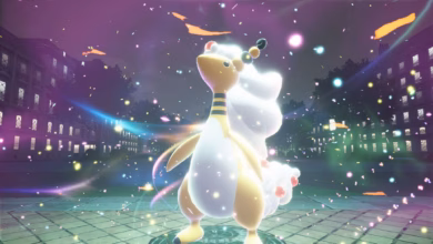 Screenshot vom spiel «pokémon legenden: z a»