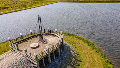 Aussichtspunkt im flevopolder